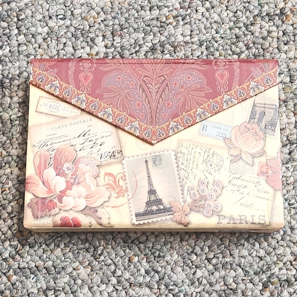 Punch Studio Verbena Soap Set In French Themed Magnetic Gift Box - Picture 1 of 7